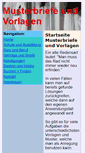 Mobile Screenshot of musterbriefe-und-vorlagen.net